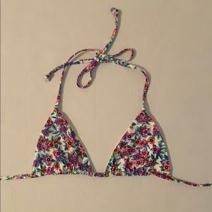 Frankies TIA FLORAL TRIANGLE BIKINI TOP